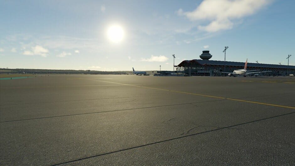 สกรีนช็อตจาก X-Plane 12: Aerosoft - Airport Madrid (รูปที่ 22)