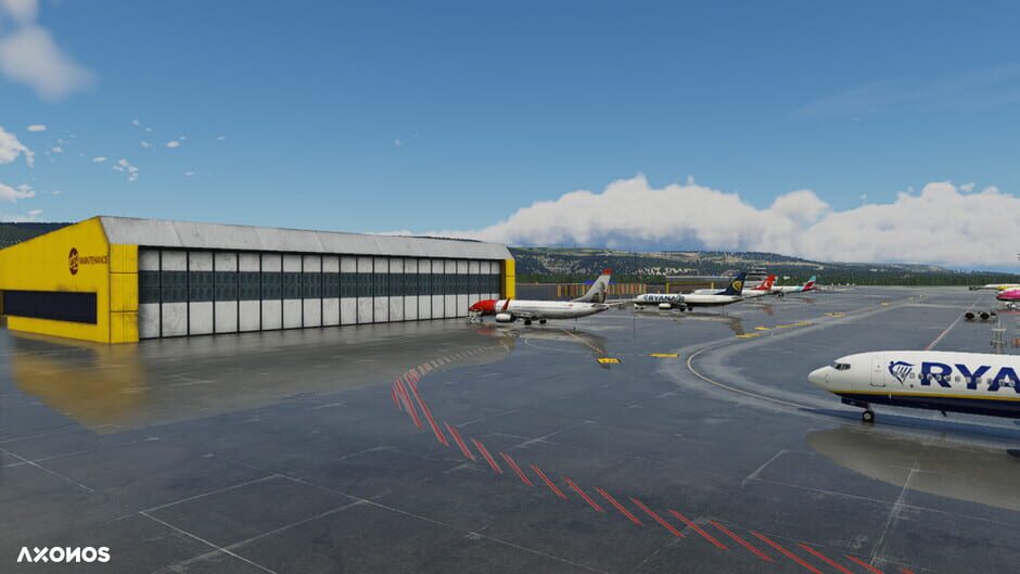 สกรีนช็อตจาก X-Plane 12: Axonos - Varna Airport (รูปที่ 7)