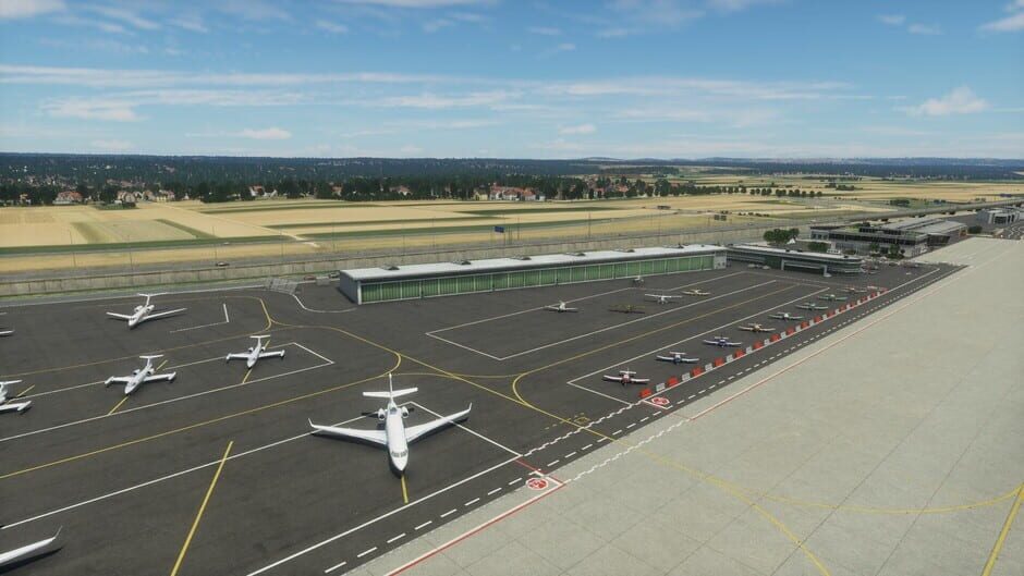 สกรีนช็อตจาก X-Plane 12: Aerosoft - Airport Stuttgart (รูปที่ 15)