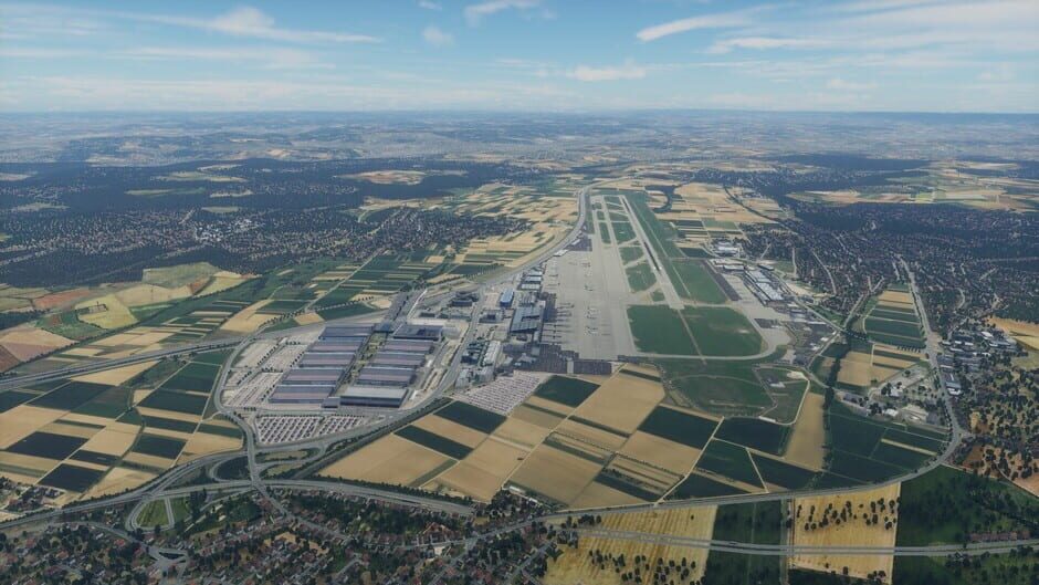 สกรีนช็อตจาก X-Plane 12: Aerosoft - Airport Stuttgart (รูปที่ 4)