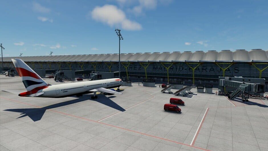 สกรีนช็อตจาก X-Plane 12: Aerosoft - Airport Madrid (รูปที่ 9)