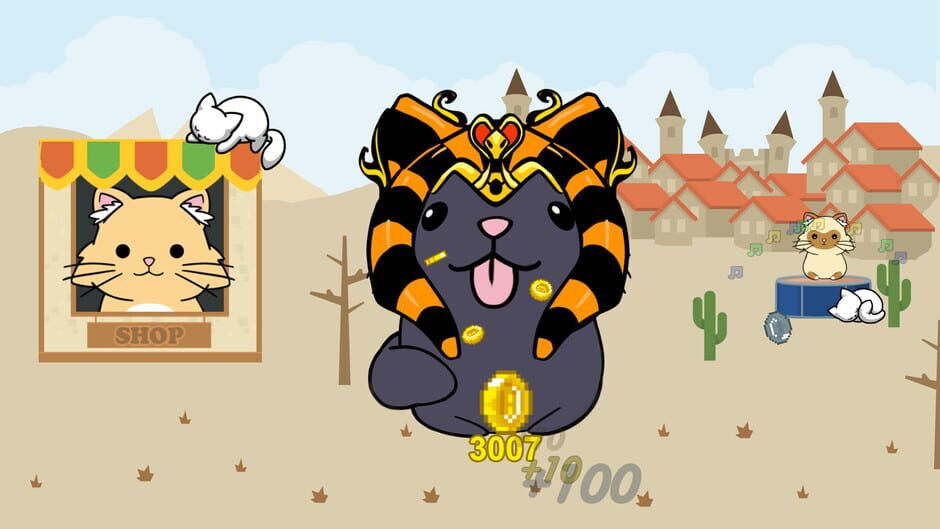 The King Cat Clicker Screenshot