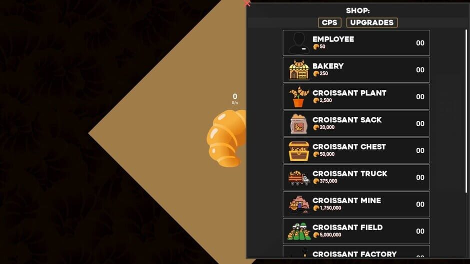 Croissant screenshot