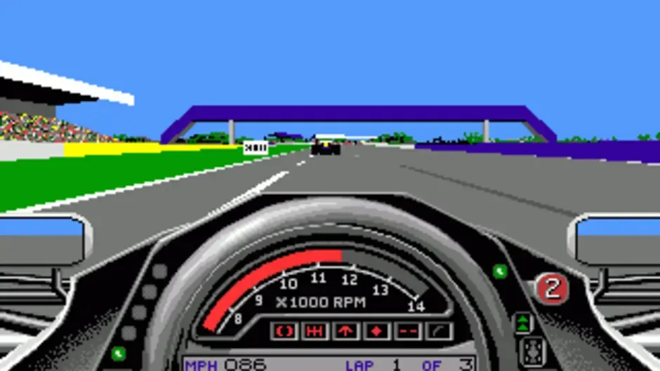 World Circuit: The Grand Prix Race Simulation, captura de tela 2