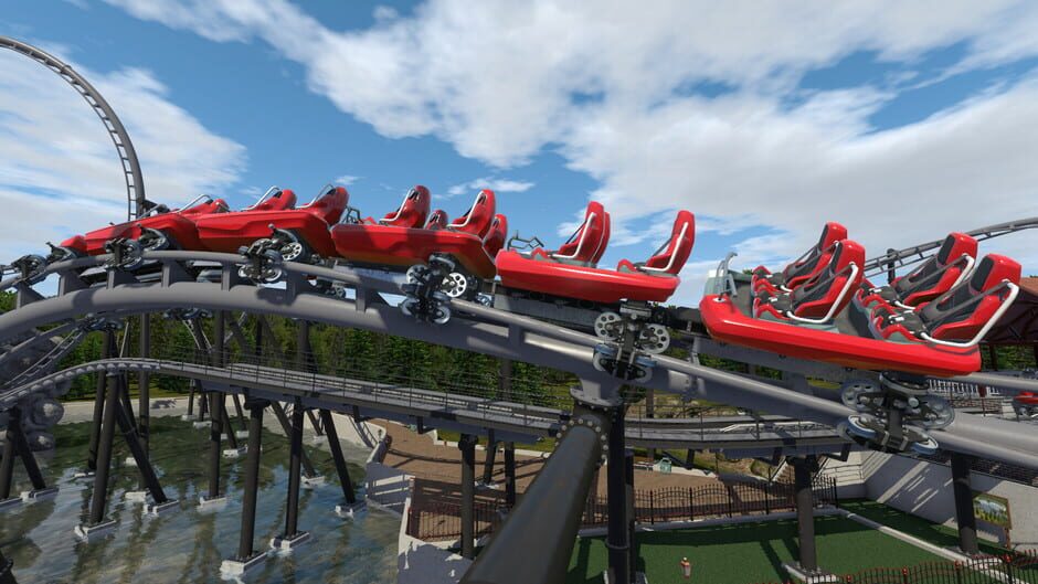 สกรีนช็อตจาก NoLimits 2: Vekoma MK1101 (รูปที่ 9)