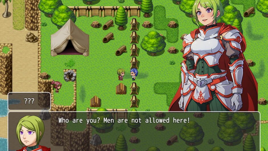 สกรีนช็อตจาก Mystical Crash in Magical Middle Ages: Adventure of Valkyrie (รูปที่ 2)