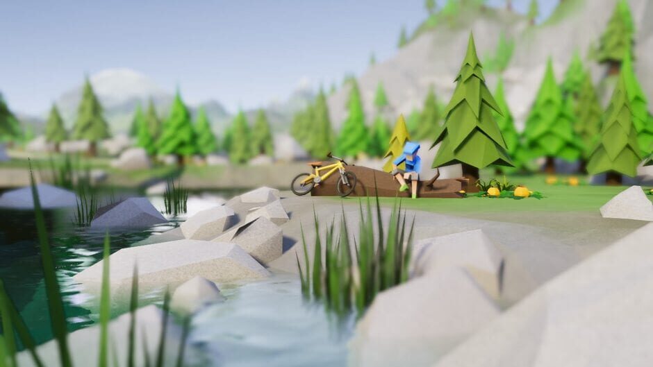 Screenshot Lonely Mountains: Downhill