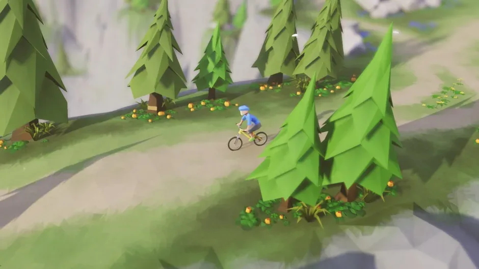 Lonely Mountains: Downhill, captura de tela 4