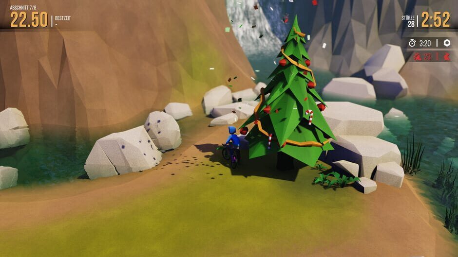 Screenshot Lonely Mountains: Downhill
