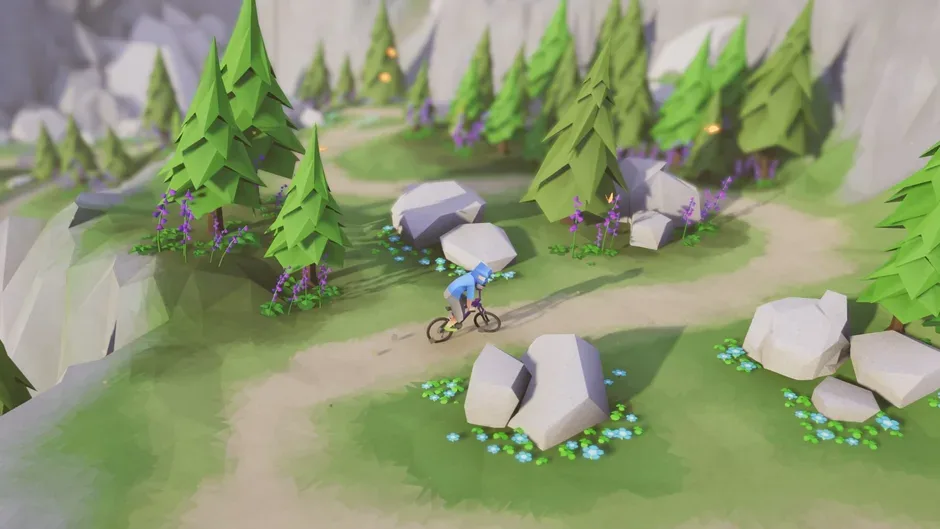 Lonely Mountains: Downhill screenshot 1381672