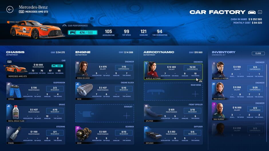 GT Manager Screenshot