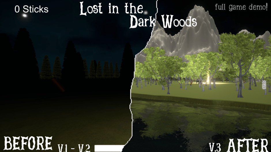 Lost in the Dark Woods Screenshot
