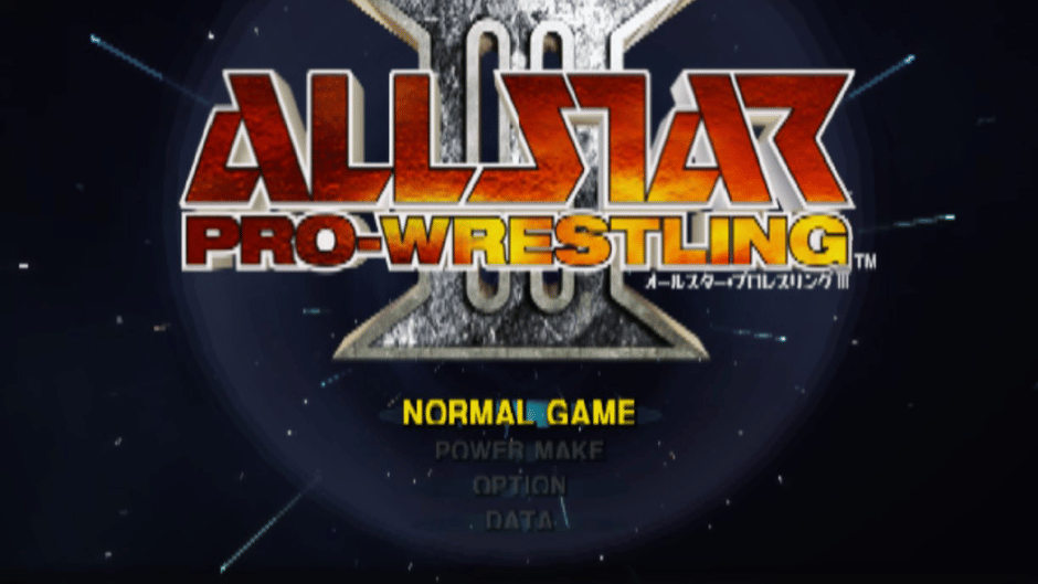 All Star Pro Wrestling III Screenshot