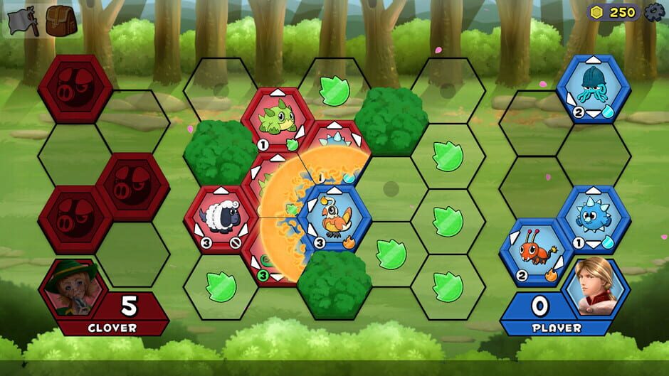 Attack on Hex Island Screenshot