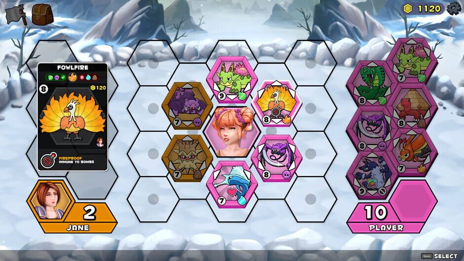 Attack on Hex Island Screenshot