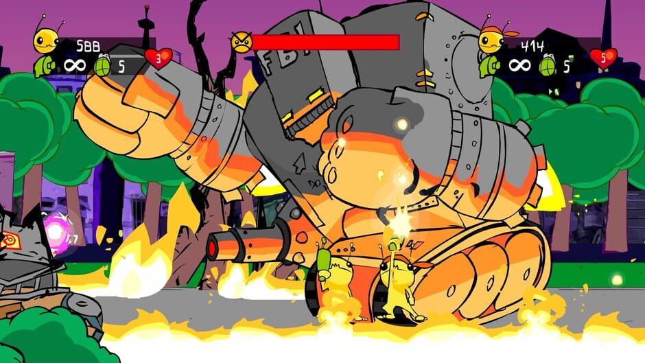 Alien Hominid HD Screenshot