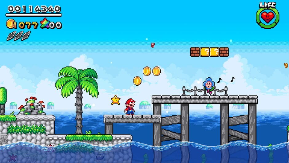 Screenshot Super Mario & The Rainbow Stars