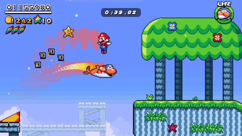 Screenshot Super Mario & The Rainbow Stars
