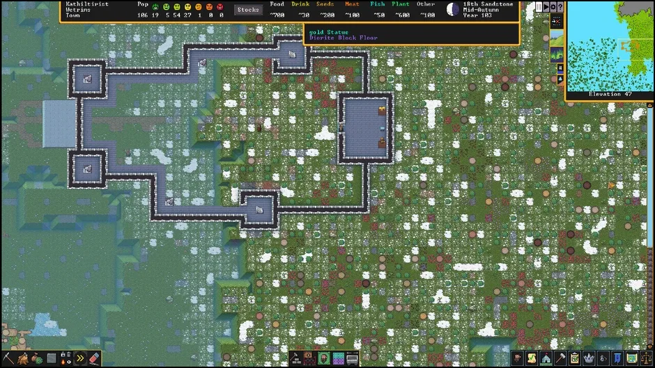 Dwarf Fortress, captura de tela 5