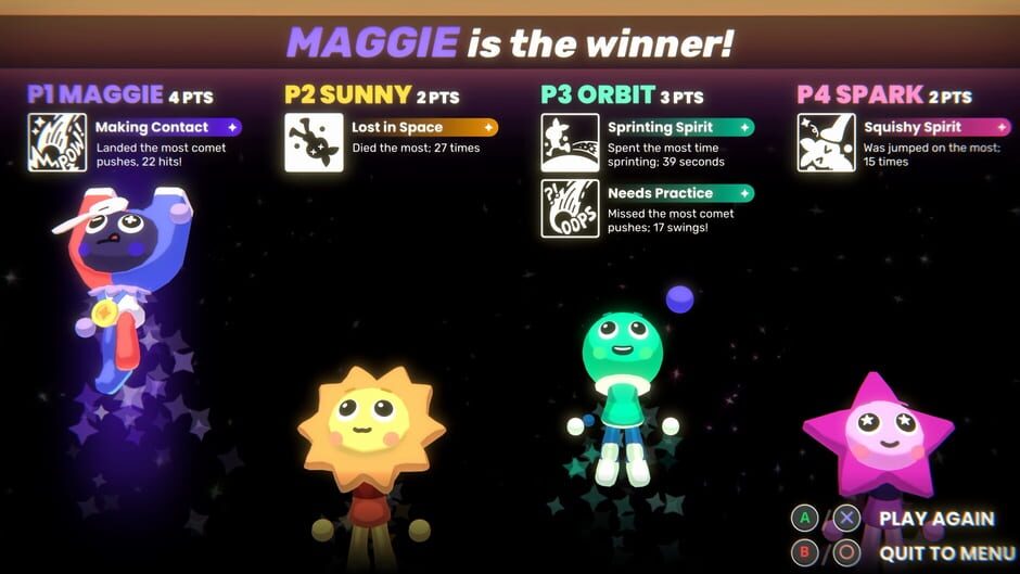 Which Way Up: Galaxy Games Screenshot