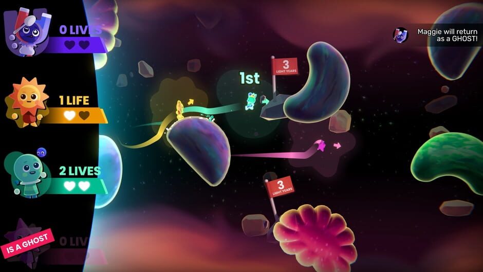 Which Way Up: Galaxy Games Screenshot