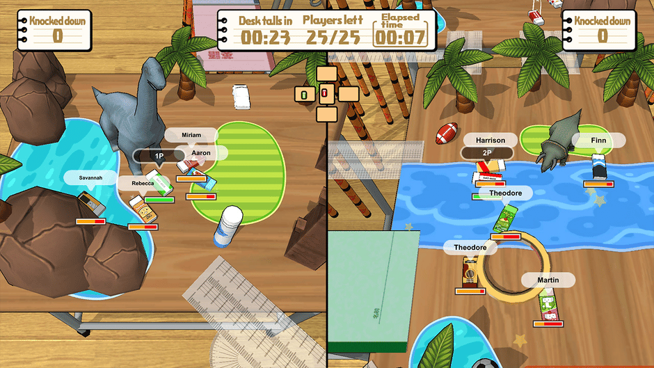 Flick Erasers Battle Royale Screenshot