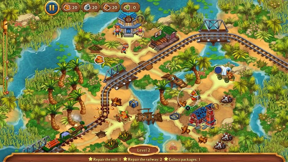 Golden Rails: Valuable Package Screenshot