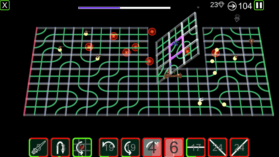 FlipTiles: Warp Lines Screenshot