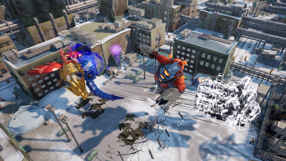 GigaBash: Mighty DLC - R.O.J.A.K & Balzarr Screenshot