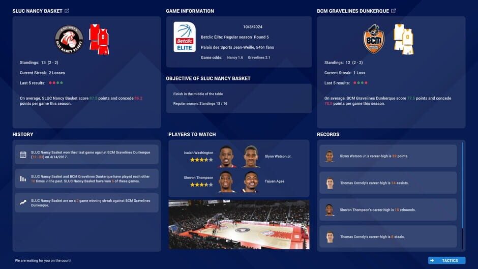 Pro Basketball Manager 2025 Screenshot