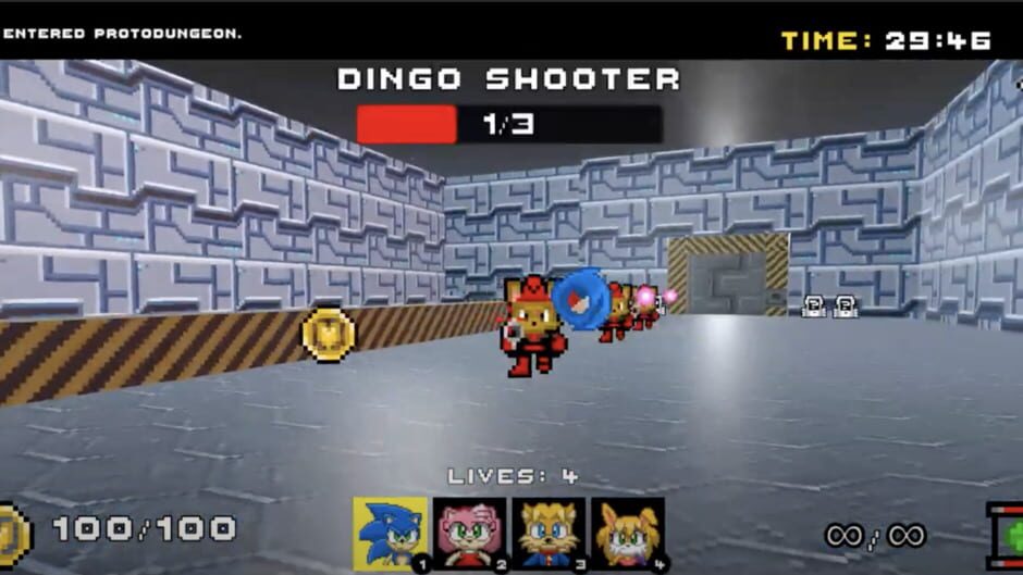 Sonic Dungeons: Prototype screenshot