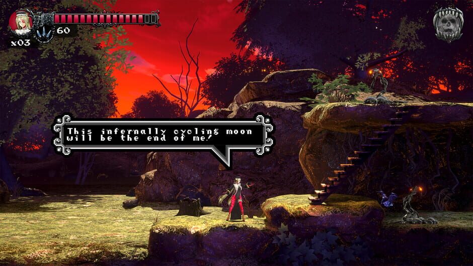 Bloodstained: Ritual of the Night - Classic II: Dominique's Curse Screenshot