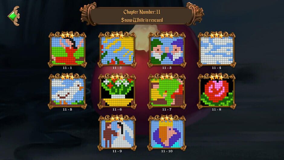 Fables Mosaic: Snow White and the Seven Dwarfs Screenshot