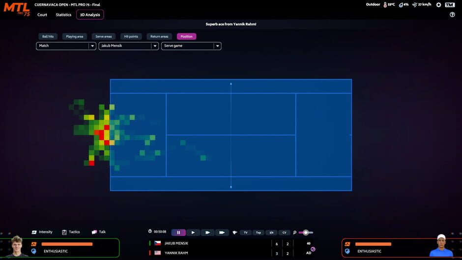 Tennis Manager 2024 Screenshot