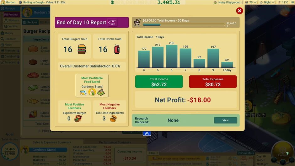 Business Heroes: Street Grub Screenshot