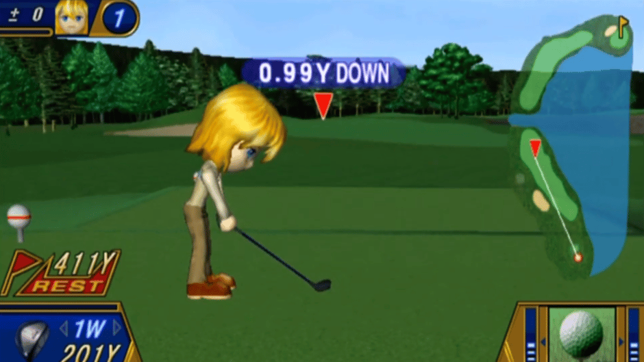 Golf Shiyou yo 2: Aratanaru Chousen Screenshot