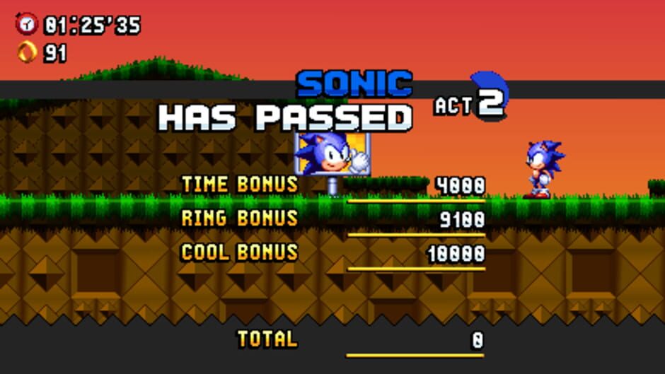 Sonic J screenshot