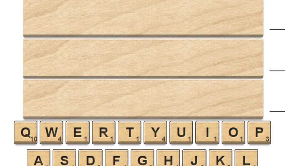 Screenshots ScrabWordle