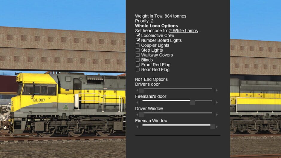Trainz Railroad Simulator 2022: SSR Fletchers Crawfords GE C44aci Pack Screenshot