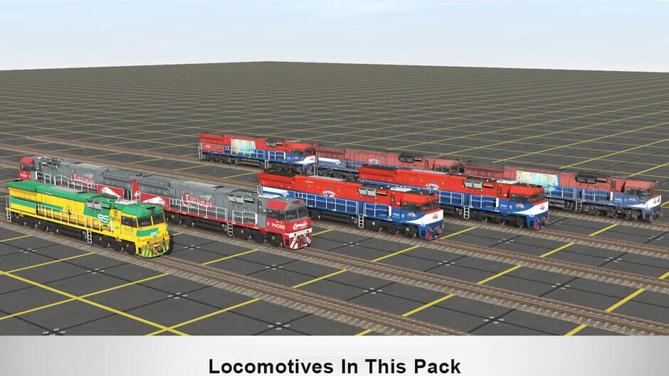 Trainz Railroad Simulator 2022: SSR Fletchers Crawfords GE C44aci Pack Screenshot