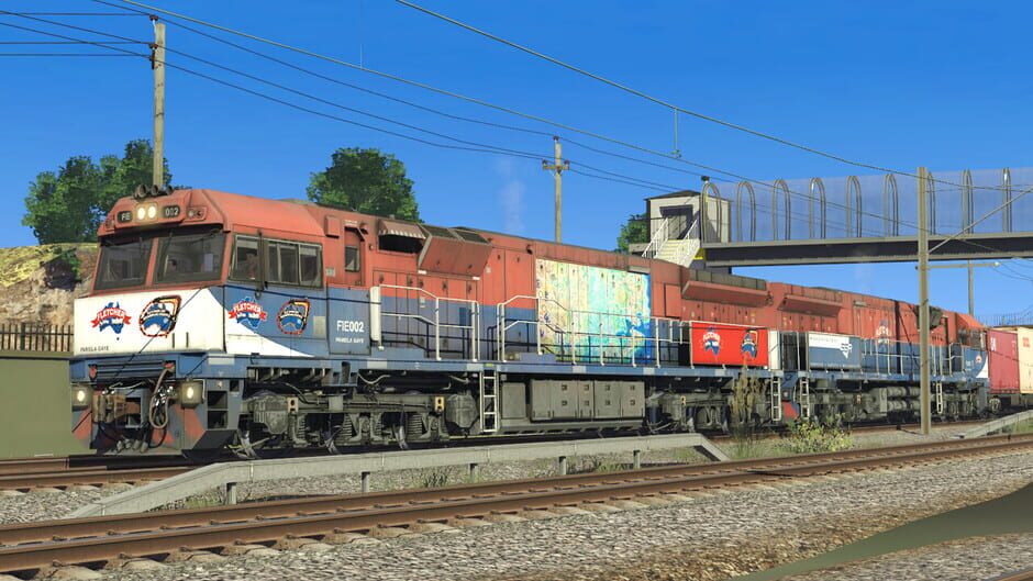 Trainz Railroad Simulator 2022: SSR Fletchers Crawfords GE C44aci Pack Screenshot