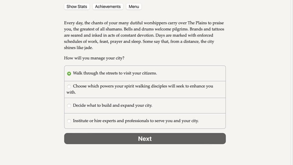 An Unexpectedly Green Journey Screenshot