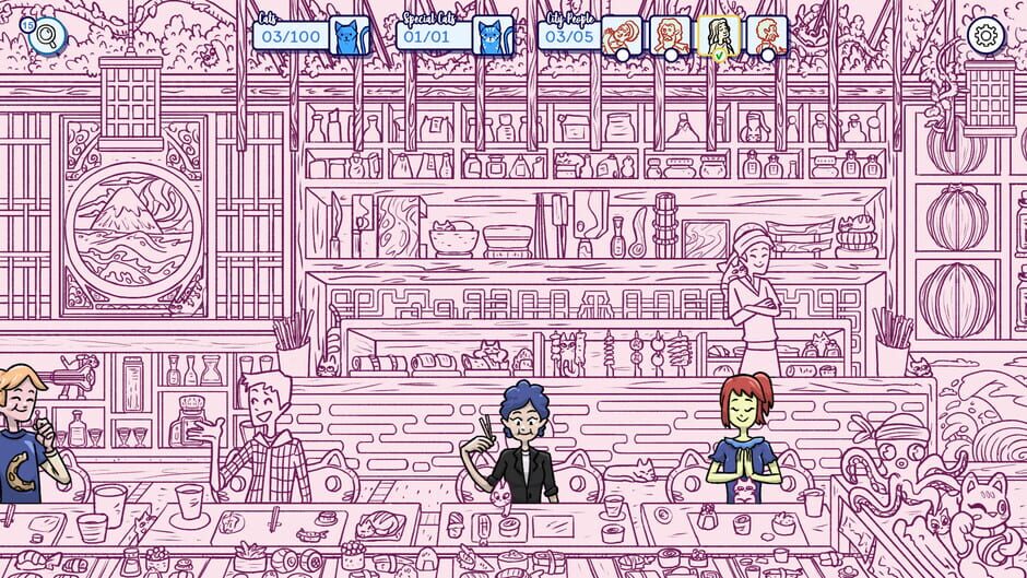 Hidden Cats in Tokyo Screenshot