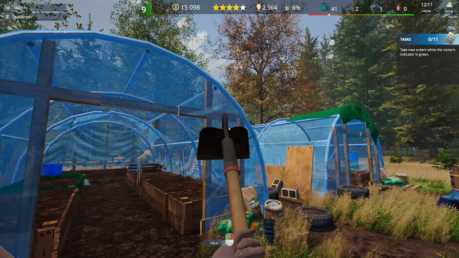 Cafe Owner Simulator: Farm DLC Screenshot