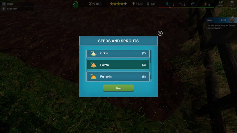 Cafe Owner Simulator: Farm DLC Screenshot