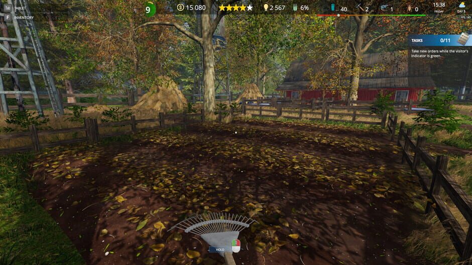 Cafe Owner Simulator: Farm DLC Screenshot