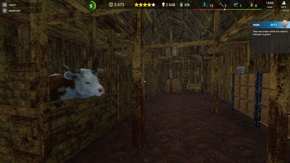 Cafe Owner Simulator: Farm DLC Screenshot