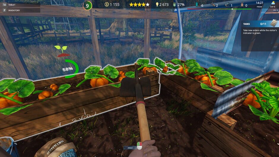 Cafe Owner Simulator: Farm DLC Screenshot