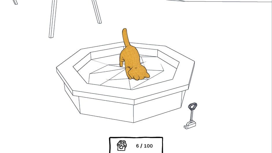 Cats Hiding in 3D Screenshot