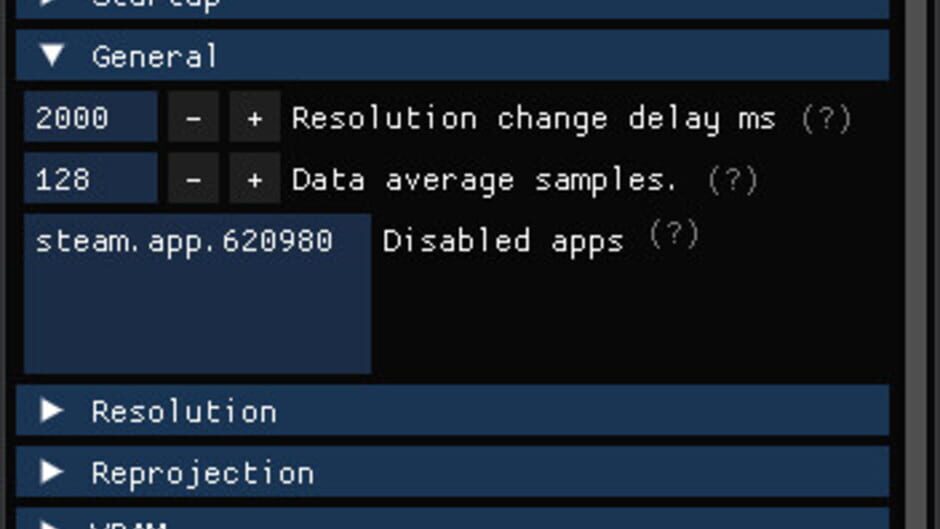 OVR Dynamic Resolution screenshot